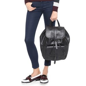 madewell transport leather backpack rucksack